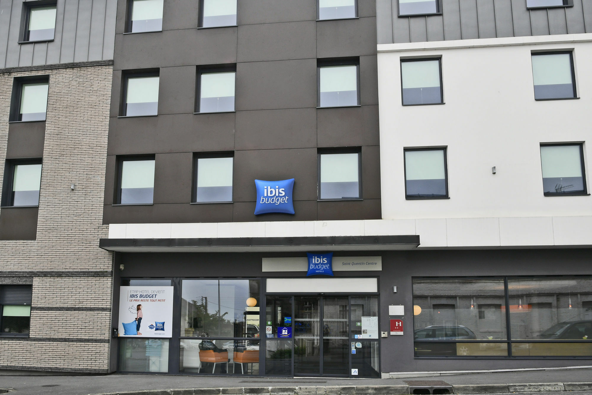 Ibis Budget Saint-Quentin Centre Gare Exteriör bild